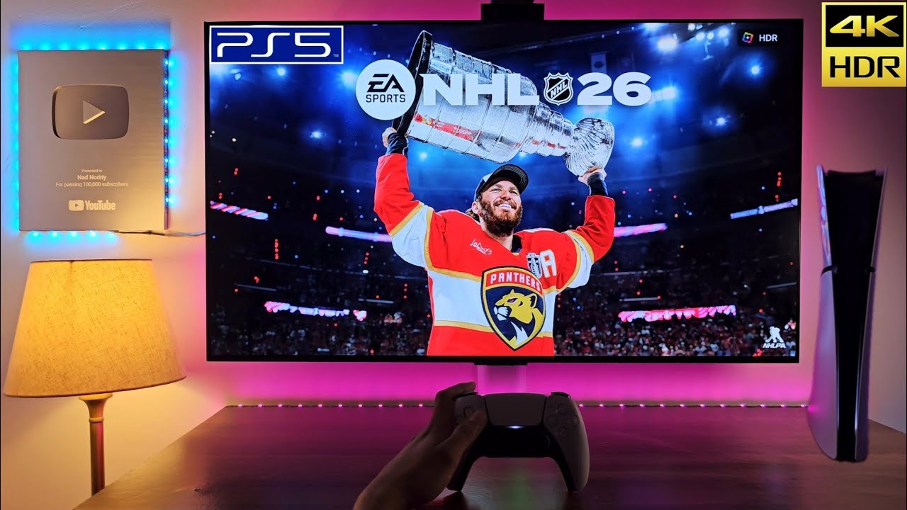 NHL 26 (PS5 Slim) Gameplay 4K HDR 60FPS 