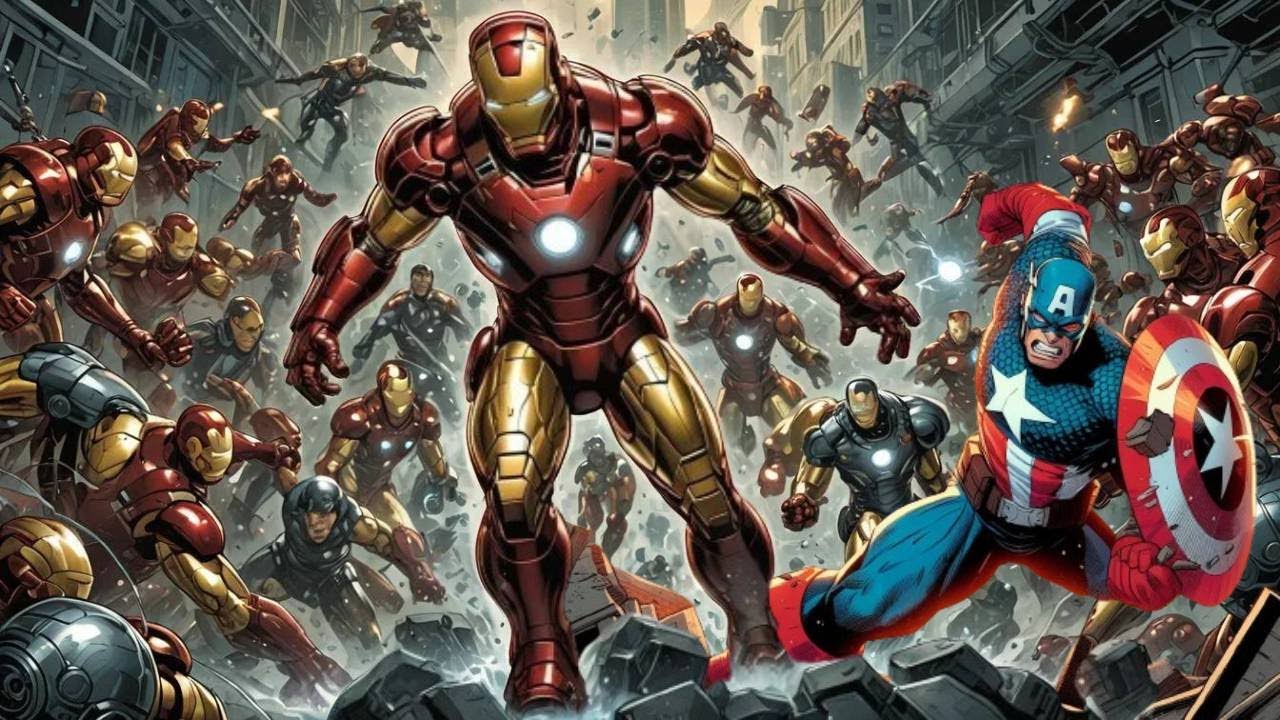 Ironman vs Capitán América #entrarencombate #marvelchampions