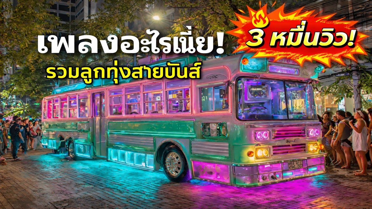 รวมเพลงลูกทุ่งมันส์ ๆ ฟังยาว | Long Play