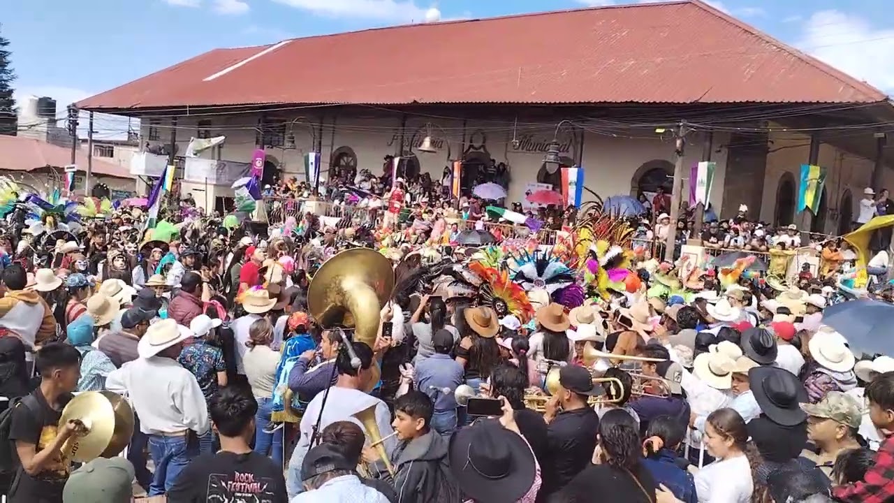 carnaval huayacocotla Veracruz 2024 (barrio los pinos)