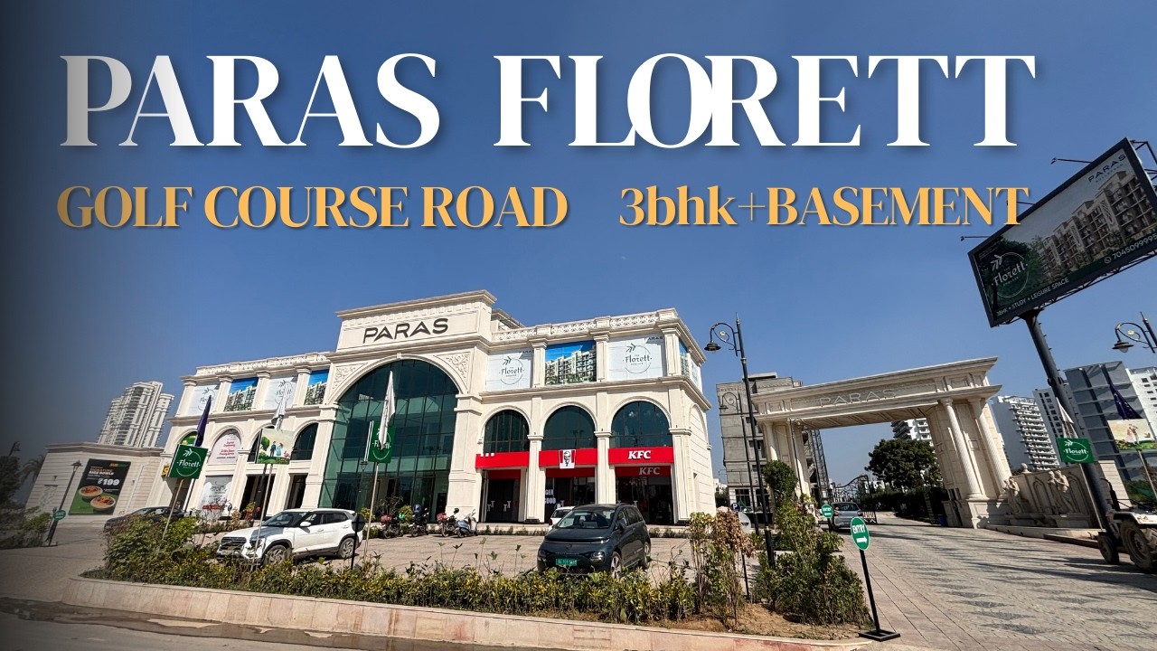 PARAS FLORETT 3BHK + BASEMENT LUXURY FLOOR 🏡✨ | NEAR 55-56 RAPID METRO 🚇 | READY TO MOVE 🛣️ GURGAON