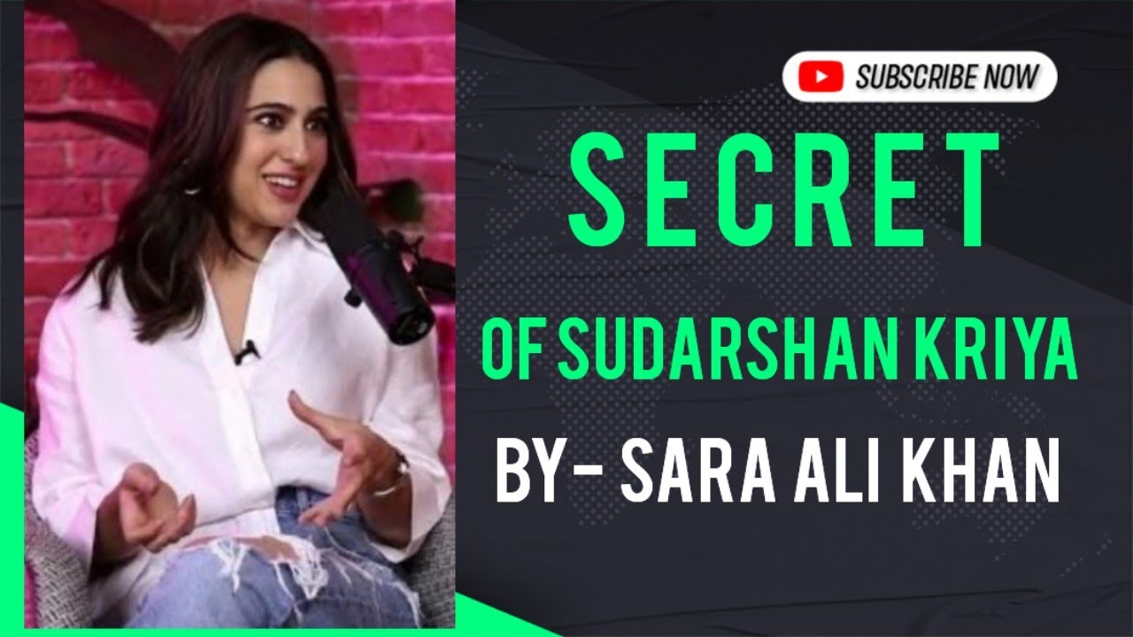 Sara Ali Khan -Experiences of sudarshan kriya #kota #kotafactory #kotastudentslife