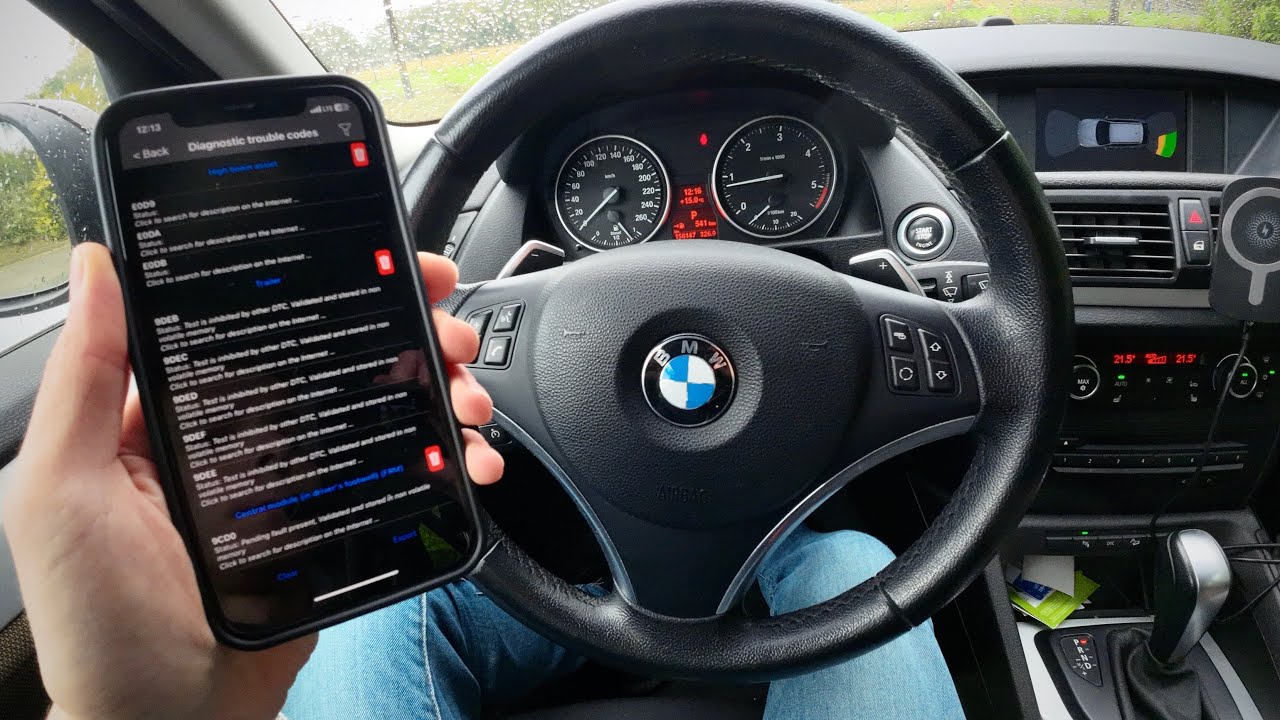 Diagnostyka błęd&oacute;w BMW Exx z CarScanner na iPhone: to działa!