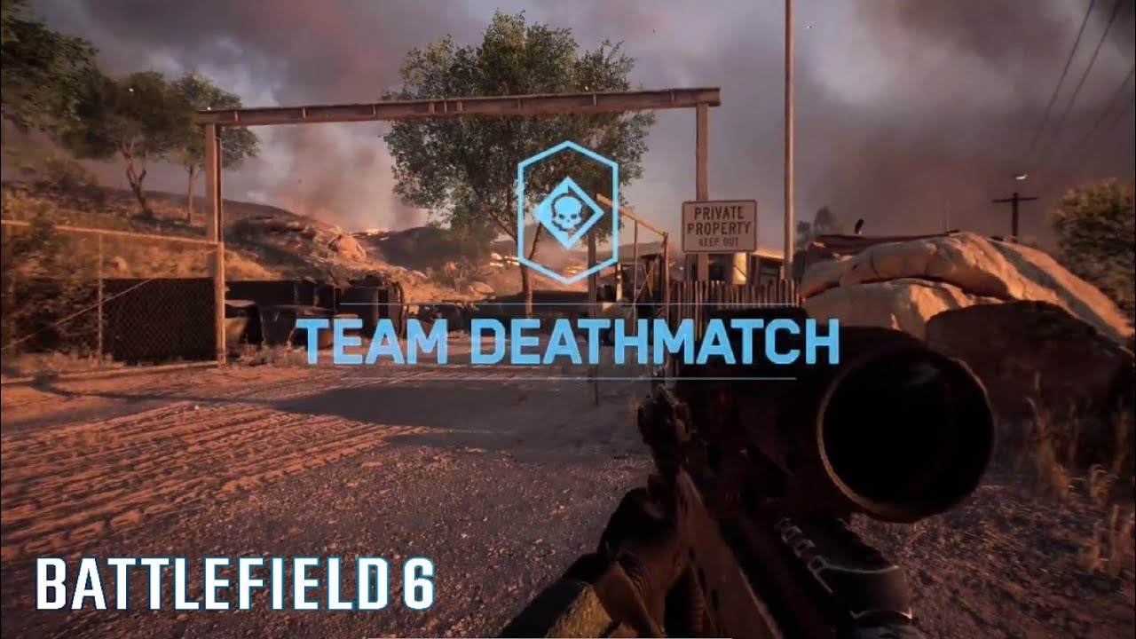 Team Deathmatch Win At Blackwell Fields! | Battlefield 6