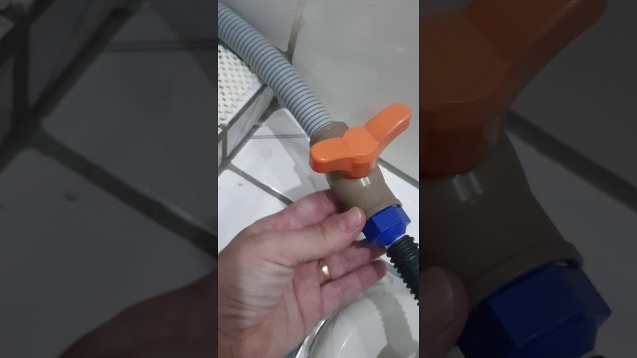 adaptação sistema de drenagem tanquinho Newmaq 12Kg