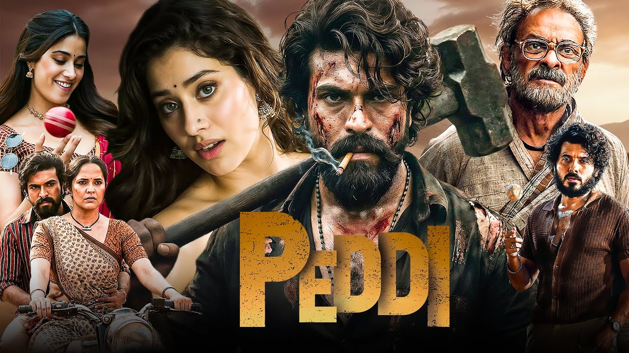 Peddi Movie Hindi Dubbed 2026 Latest Release Update | Ram Charan & Janhvi K New Movie | South Movie