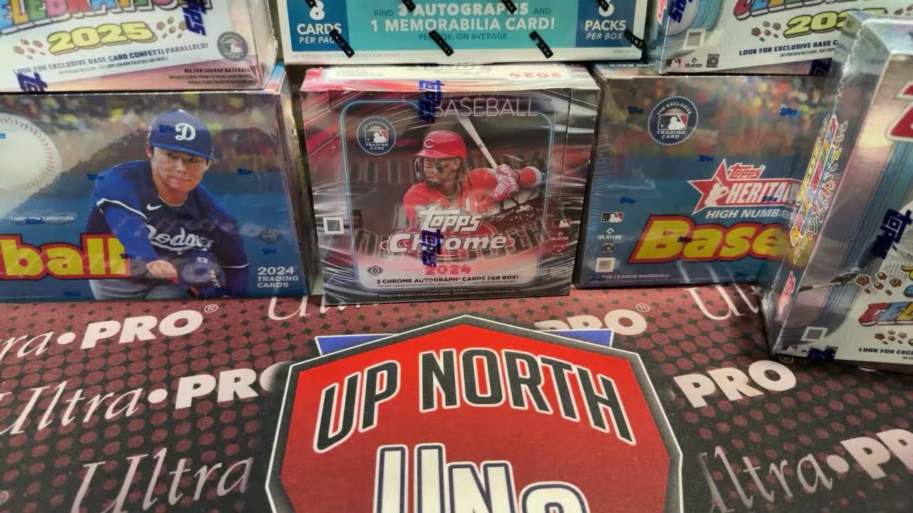Topps Baseball 7-Box Value Mixer!! Topps Chrome Jumbo/HHN/Celebration & More!!
