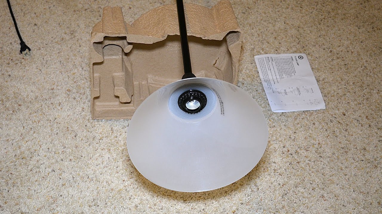 Assembling Target's Room Essentials Floor Lamp