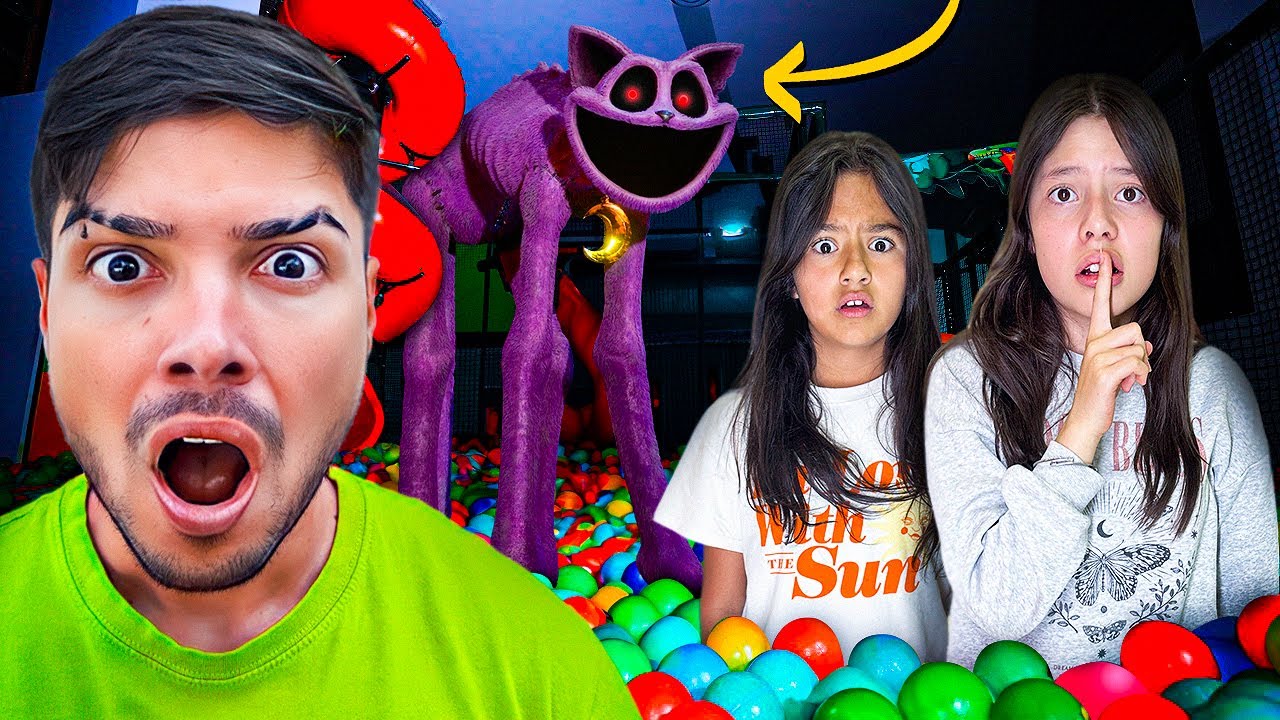 LOS NIÑOS se ESCONDEN de POPPY PLAYTIME a las 3AM