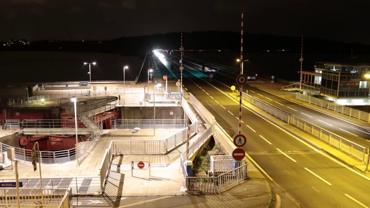 Timelapse 2 - Dinard Barrage de la Rance - décembre 2015