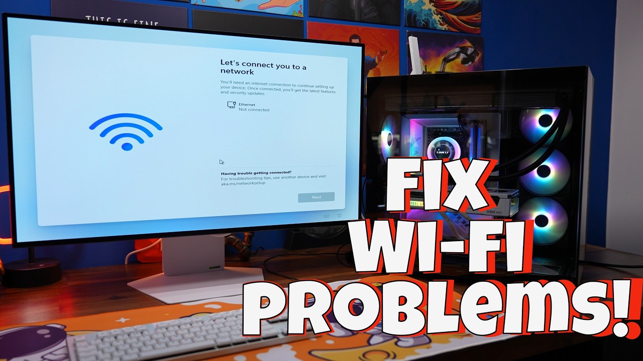 How to install Wi-Fi drivers on Windows 11 after you've built a PC (or during Windows installation)