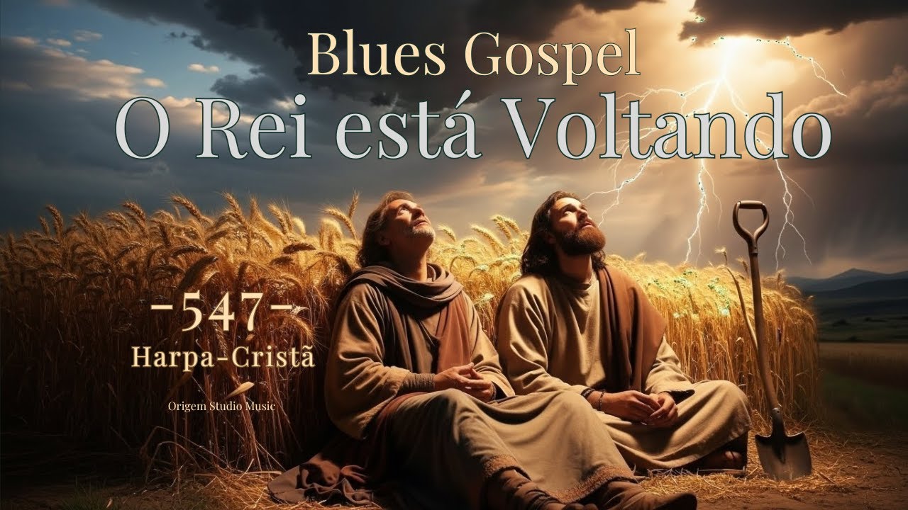 Musica Gospel - O Rei está Voltando - 547- Harpa-cristã - Blues Gospel que Acende a Esperança