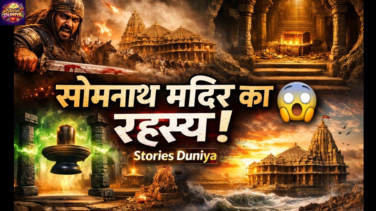 Somnath Mandir Ka Sabse Bada Rahasya😱| 1025 Ka Khooni Hamla| Somnath Temple Mystery | Stories Duniya