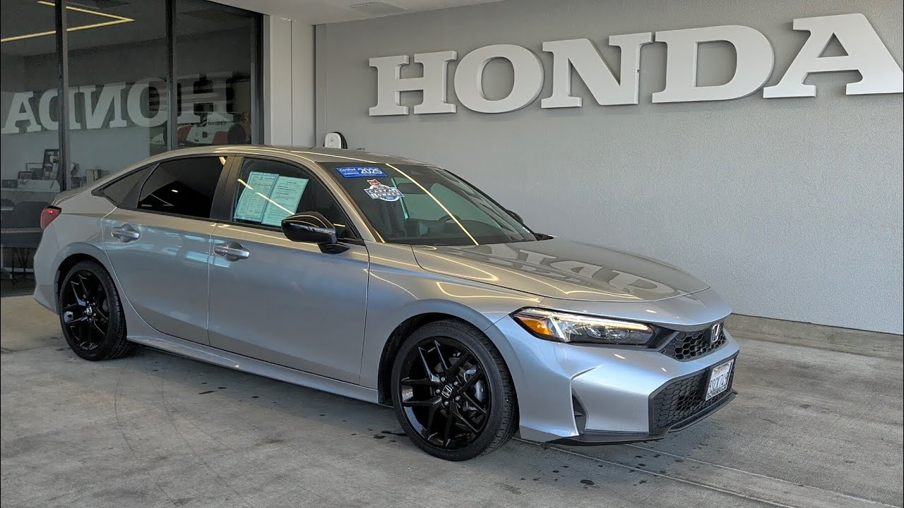 Honda Civic Sport 2025 года выпуска, артикул 236649AP.