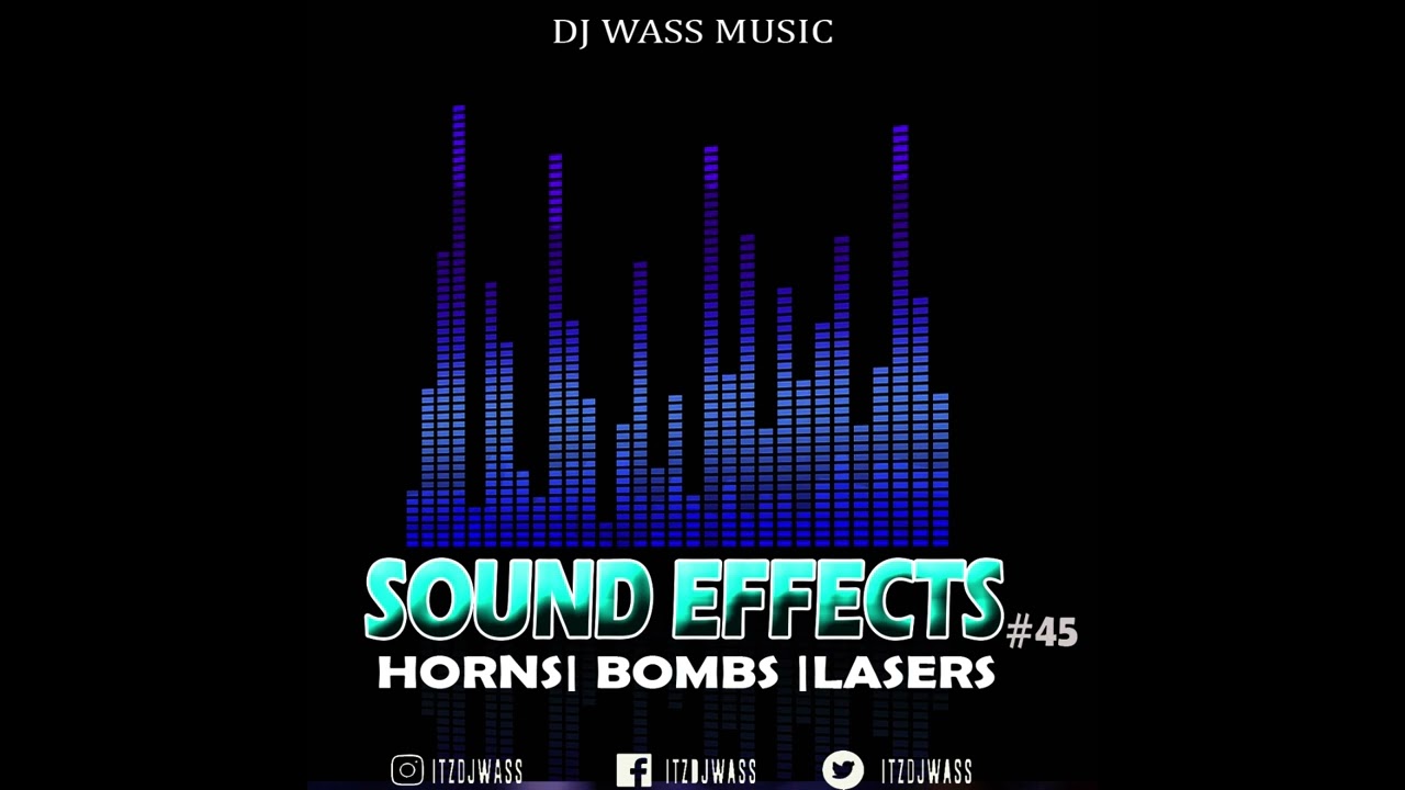 FOR DJS! SOUND EFFECTS PACK #45 -  LASERS, HORNS, BOMBS & MORE - DOWNLOAD LINK IN THE DESCRIPTION