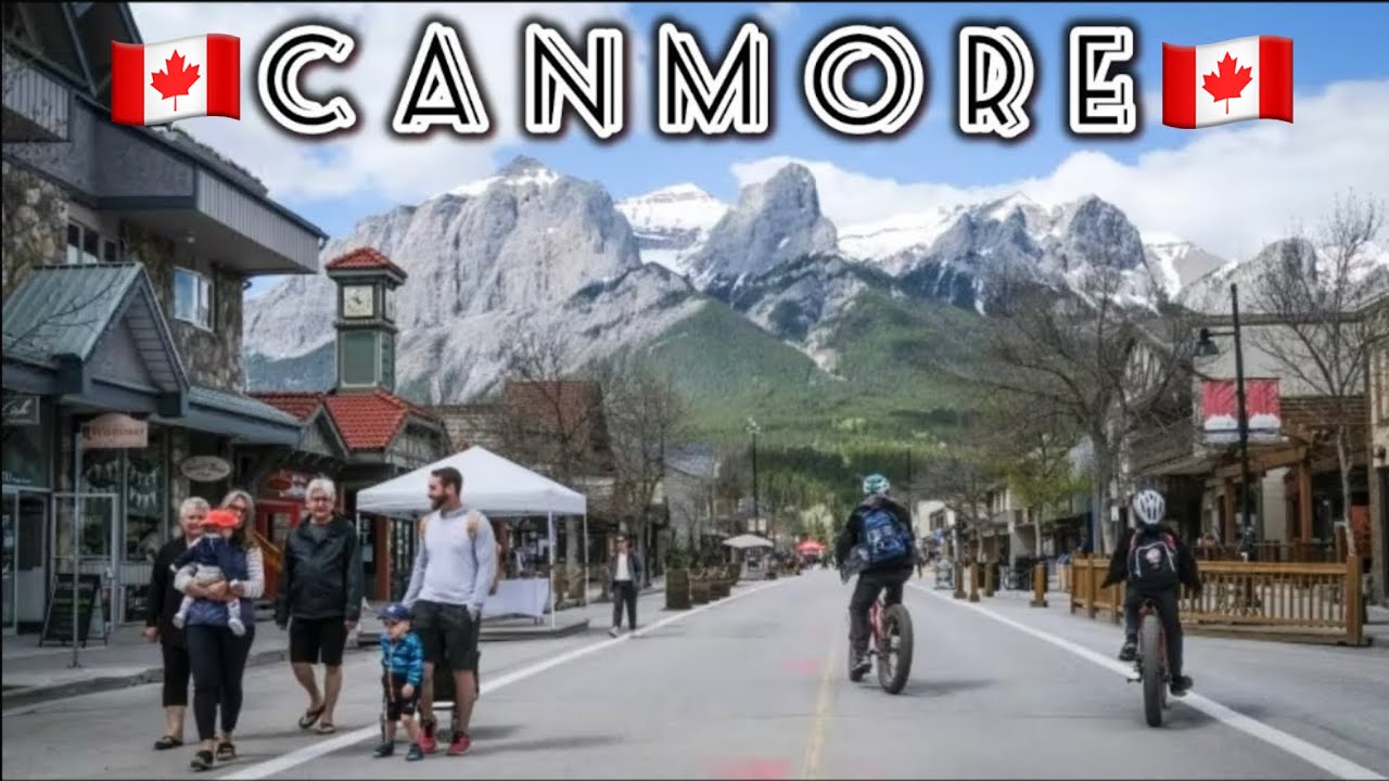 Driving Around Canmore Alberta Canada