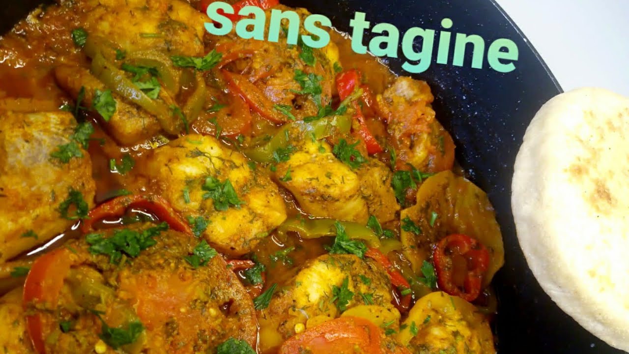 Poisson (façon tajine) à la marocaine, délicieux et rapide!🐟