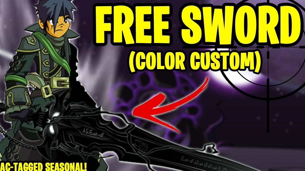 AQW - FREE SWORD! (Hollowborn Kindness Blade) Lae's Birthday Gift! (AC-TAGGED) + ITEM Showcase!