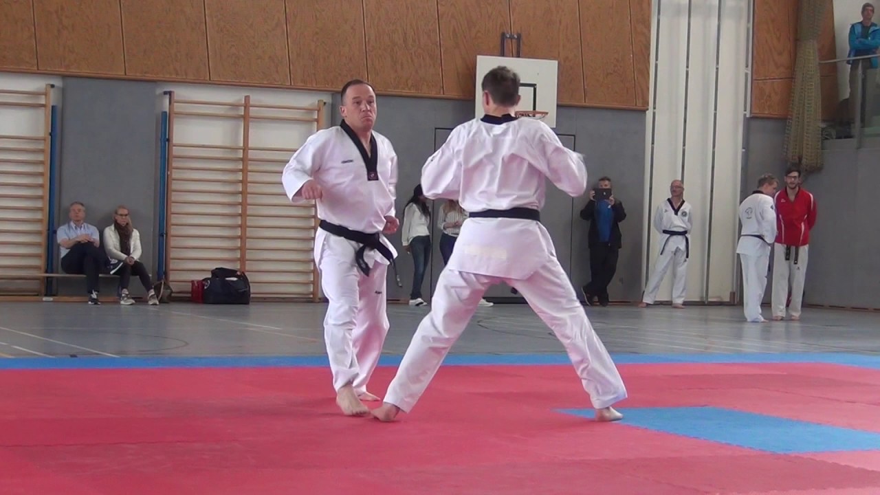 Dan Prüfung 8  Dan Taekwondo Kai Müller
