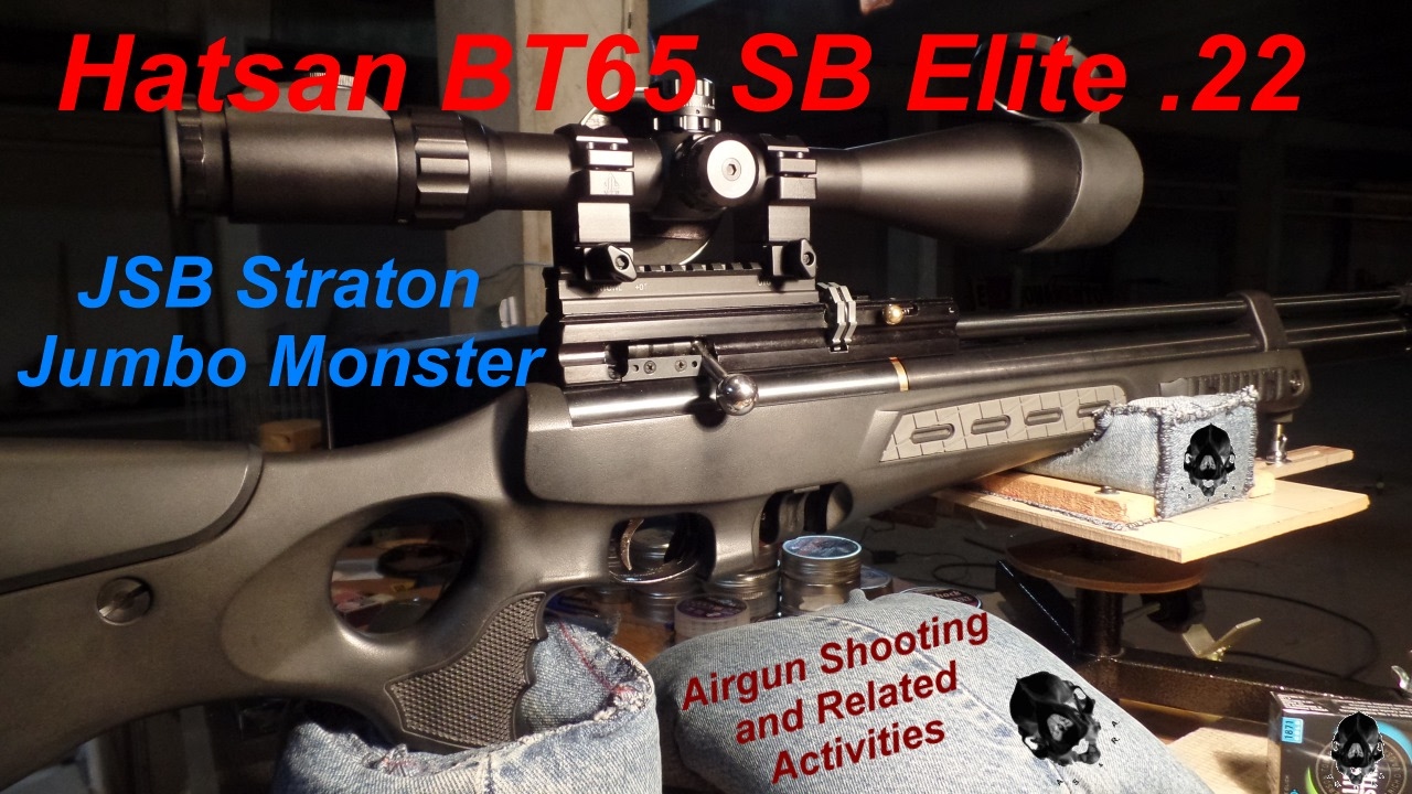Hatsan BT65 SB Elite .22 & JSB Straton Jumbo Monster 25.39 grains: DESTRUCTION TESTS