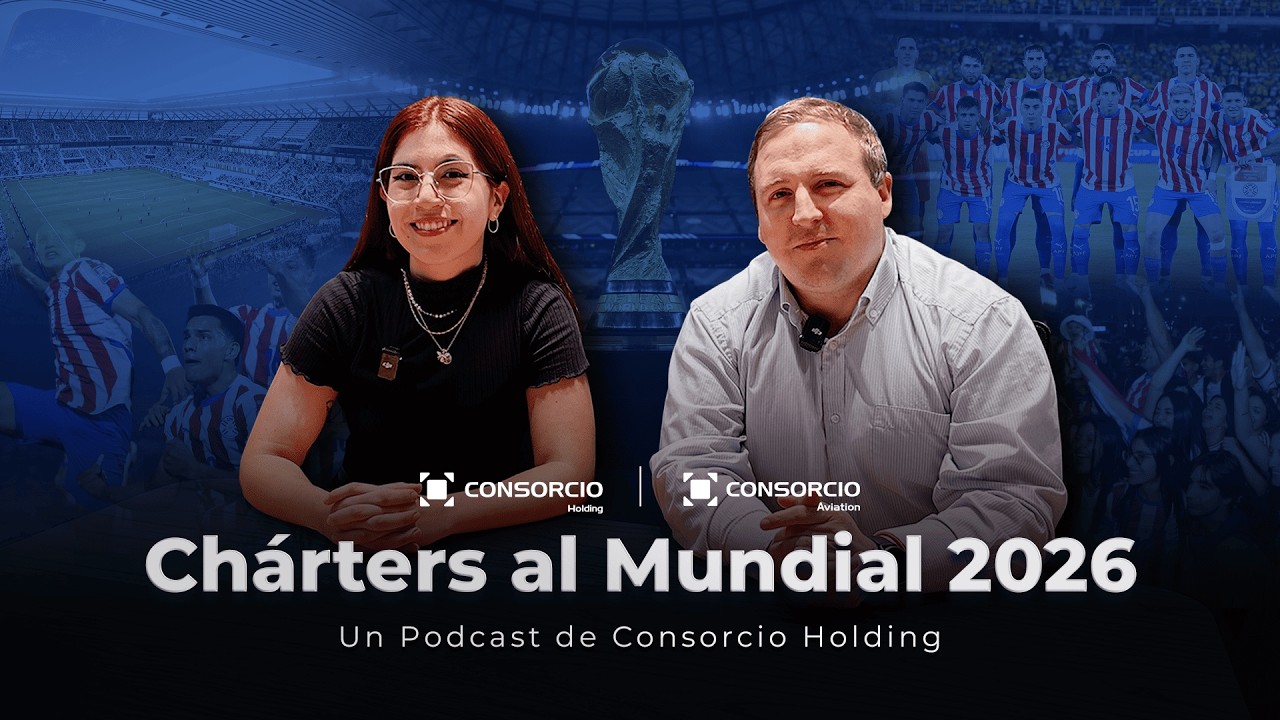 Vuelos Charter al Mundial FIFA 2026 con Consorcio Aviation