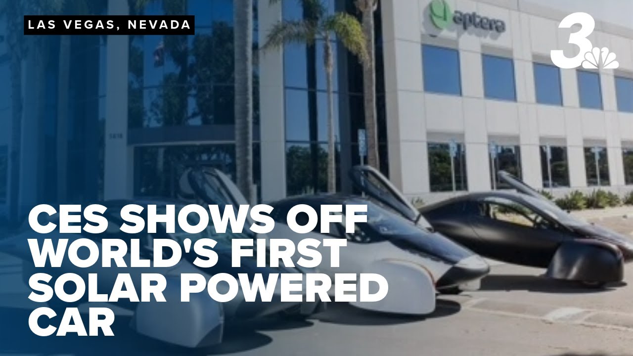 CES 2025: A look at 'Aptera' the world's first solar powered car