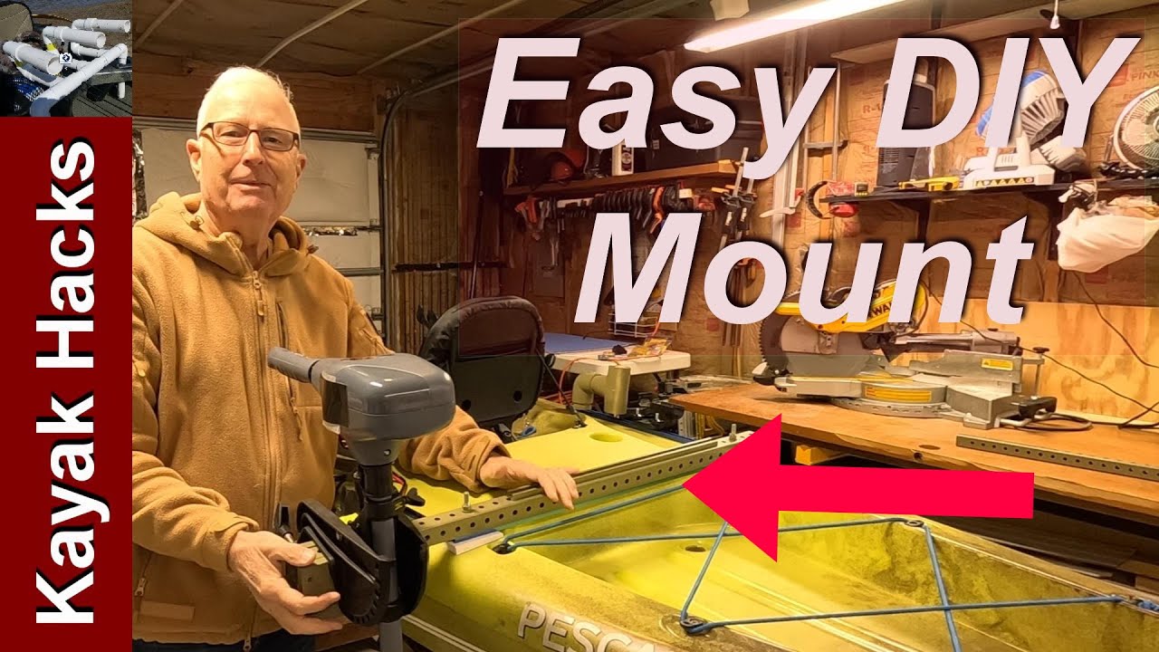 10 Minutes to Save over $100 on a Kayak Trolling Motor Mount