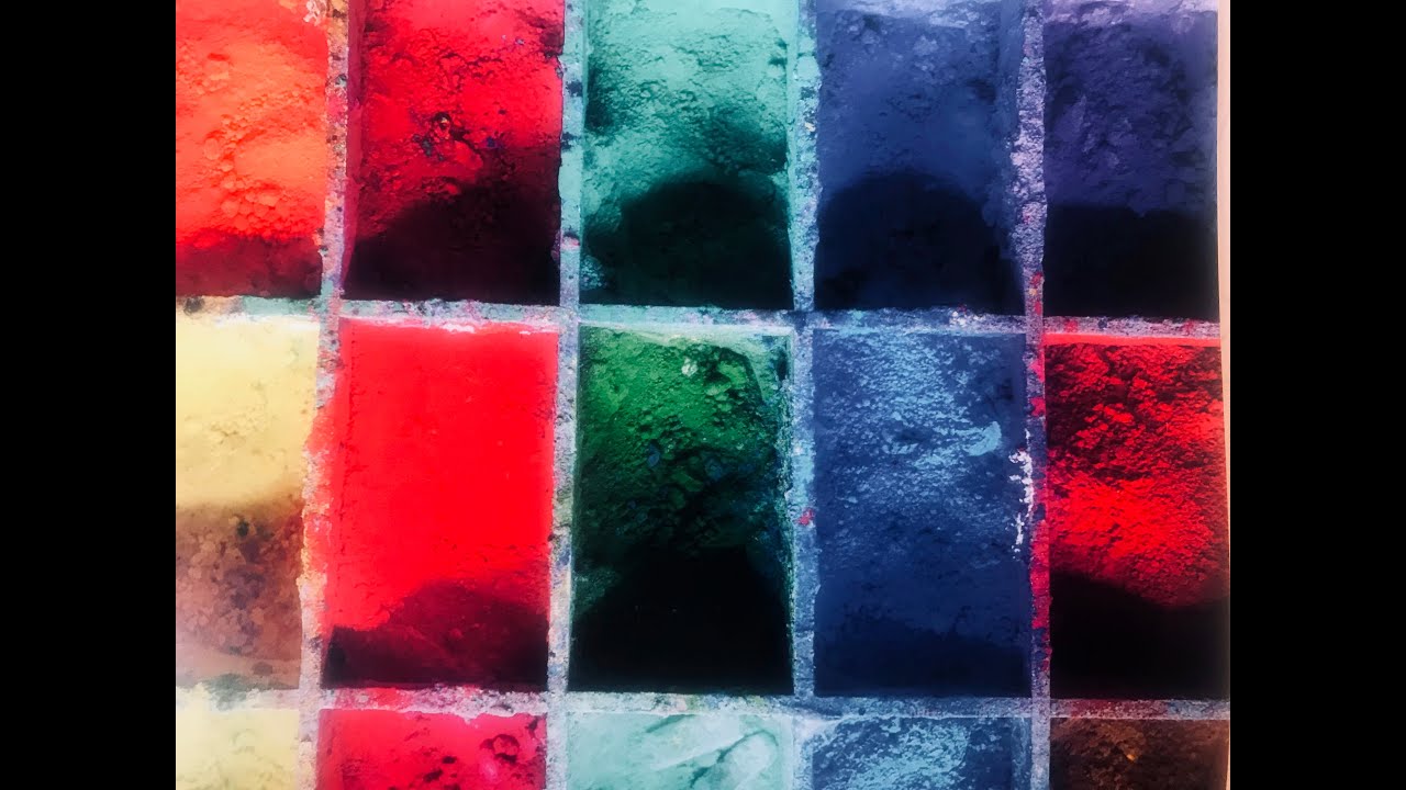 I PIGMENTI PER L'AFFRESCO
