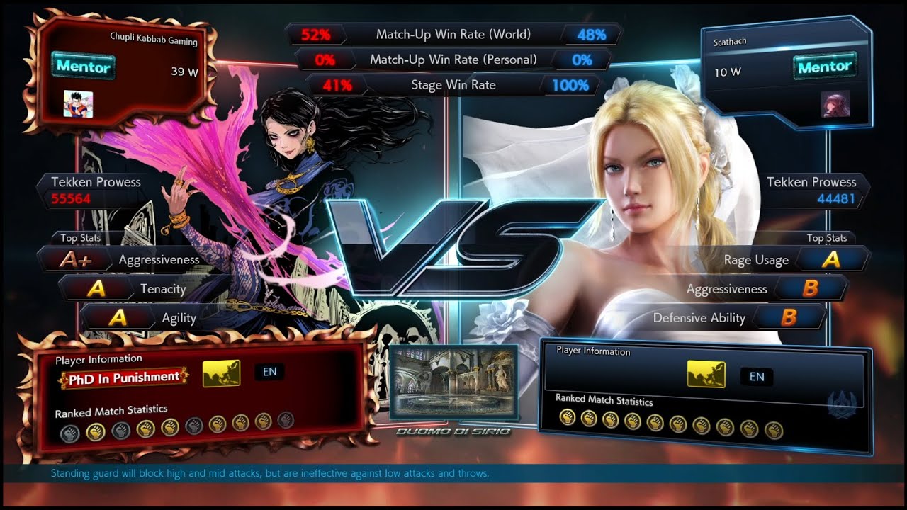 Zafina(ATTi) vs Nina(Scathach) | Tekken 7 | 