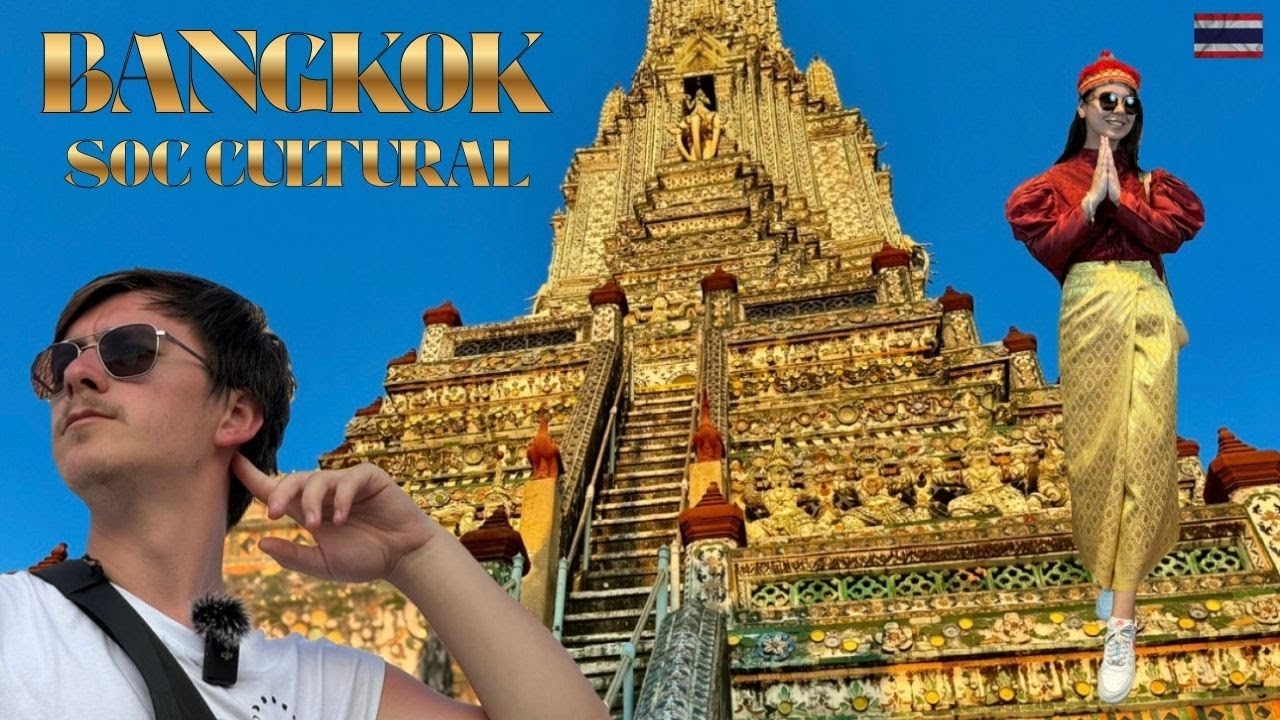 Prima zi în Bangkok 🇹🇭 | ȘOC cultural, temple uriașe & KFC diferit