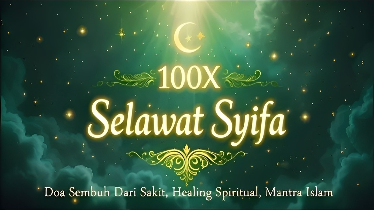 Rahasia Penyembuhan dengan Selawat Syifa 🌟 100X Ulang, selawat syifa, doa sembuh dari sakit