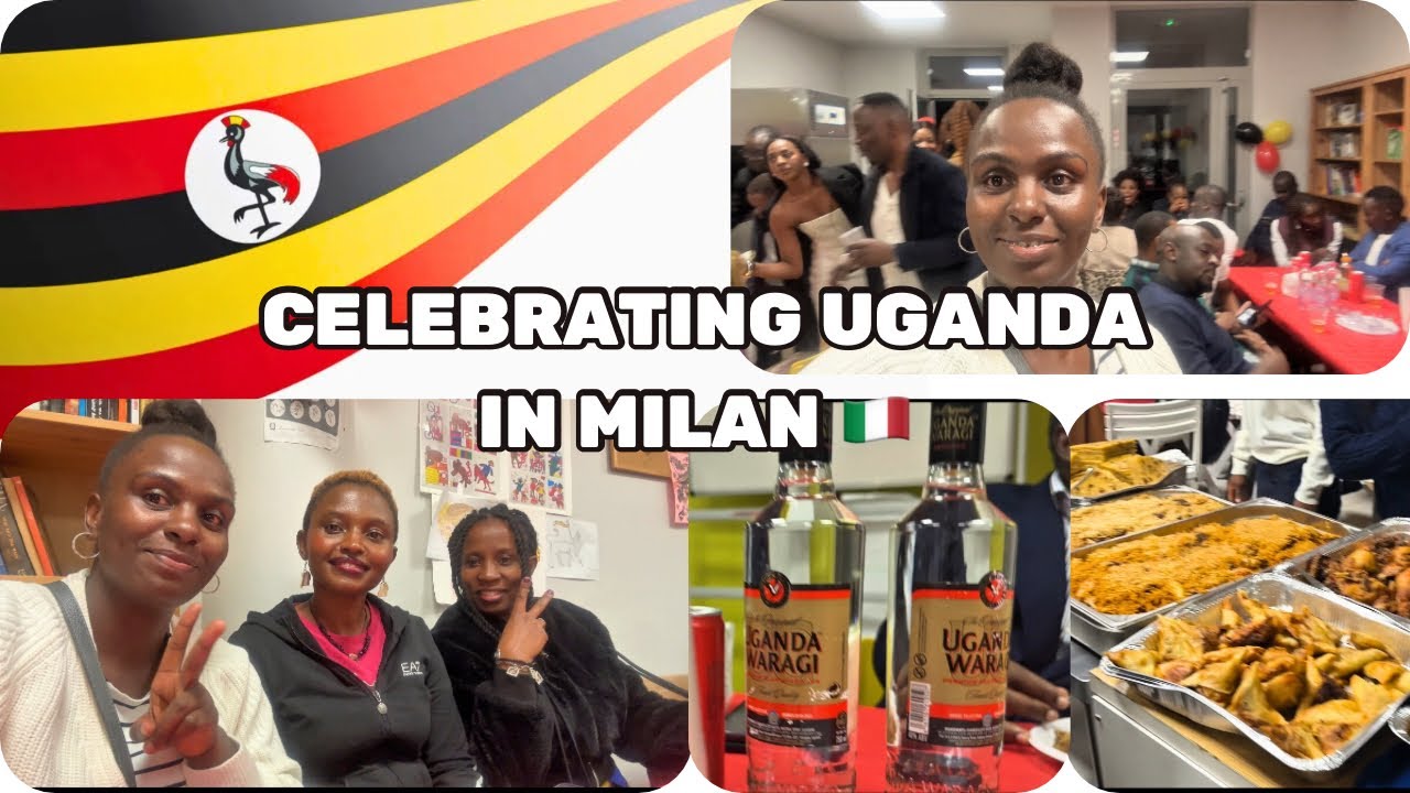 Celebrating Uganda 🇺🇬 in Italy 🇮🇹 