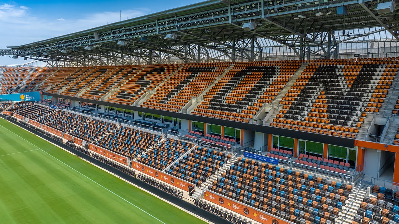 Houston Dynamo - Shell Energy Stadium - DreamSeat (Drone Footage)
