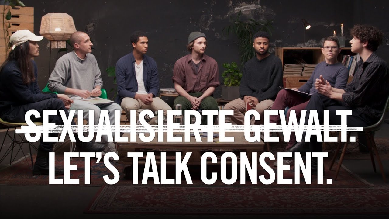 LET'S TALK ABOUT CONSENT! Männer engagieren sich für die «Nur Ja heisst Ja»-Lösung