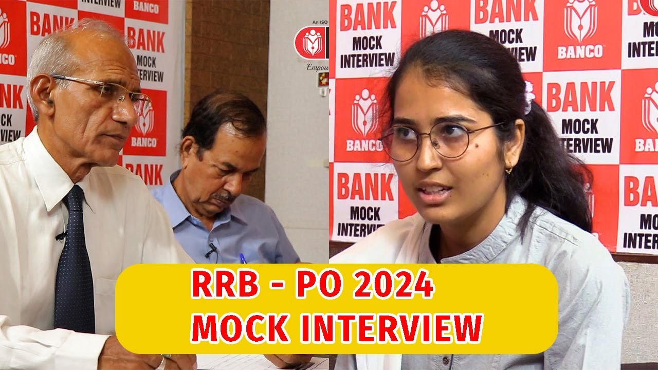 RRB PO 2024 Mock Interview | RRB PO Interview Questions | Interview Preparation