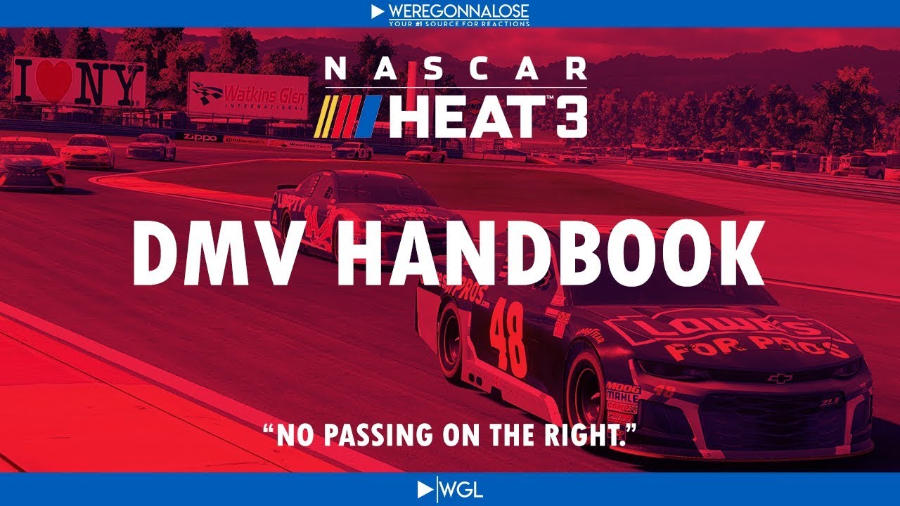 Trolling Nascar Heat 3 - DMV Handbook Rule No Passing On the Right