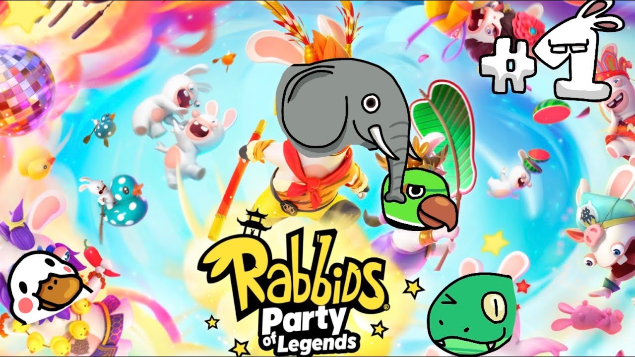 Rabbids Party of Legends gameplay with my friends part 1
