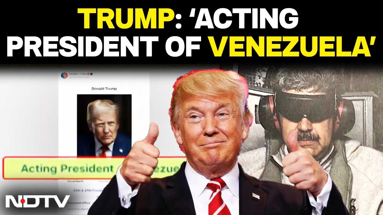 Trump Venezuela President | Trump Declares Himself As &lsquo;Acting President Of Venezuela&rsquo;