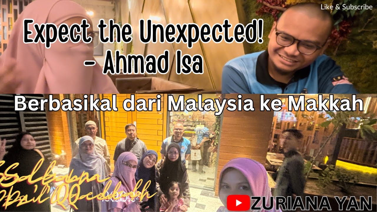 Alhamdullilah, Makan malam bersama keluarga dan penampilan khas En. Ahmad Isa