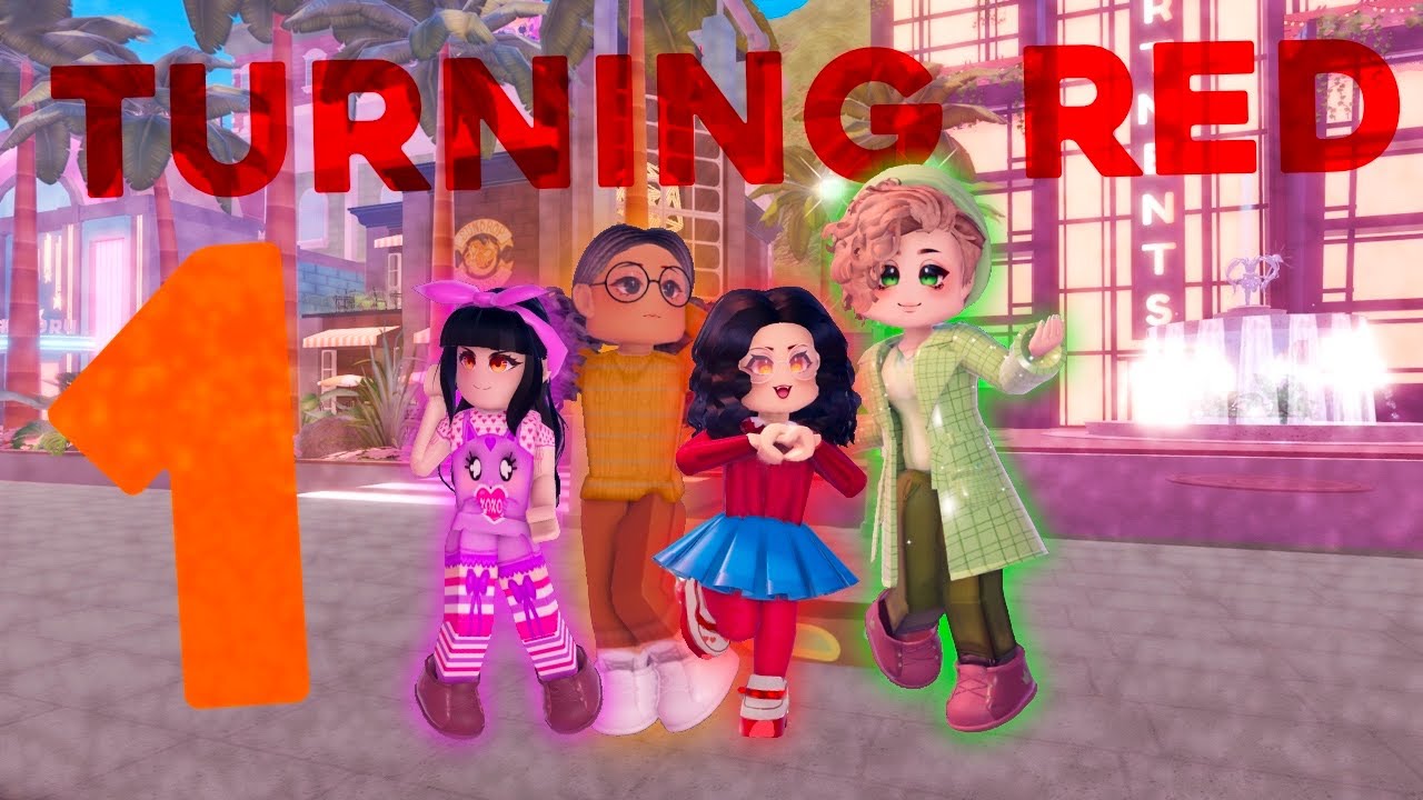 Turning Red in Roblox Royale High PART 1 ❤️ Mini-movie!