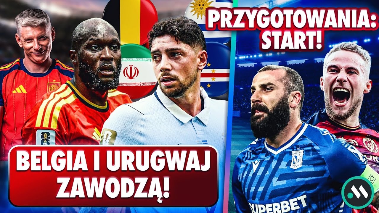 POGROM HISZPANII! WPADKA BELGII I URUGWAJU. EGIPT ZA TRZY