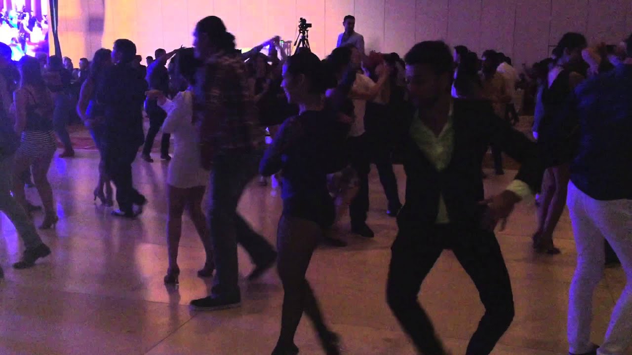 Marco Ferrigno & Alíen Ramírez social en Big Salsa Fesival
