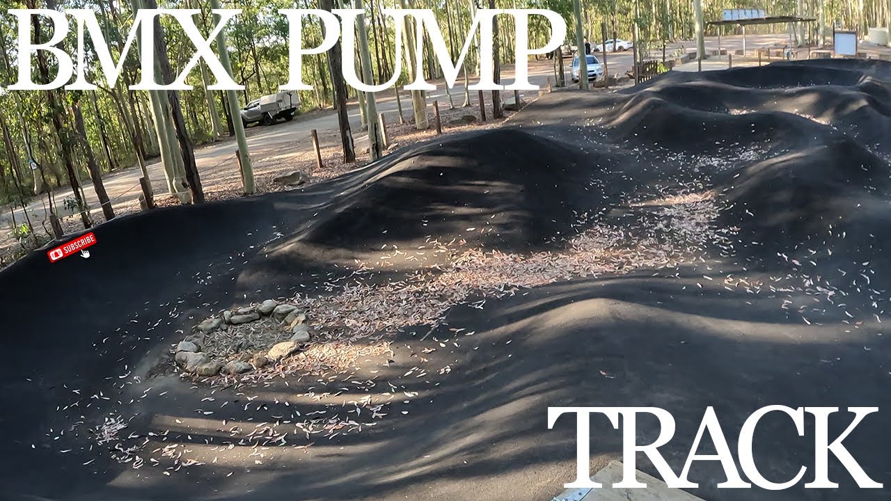 bmx pump track at tree tops!