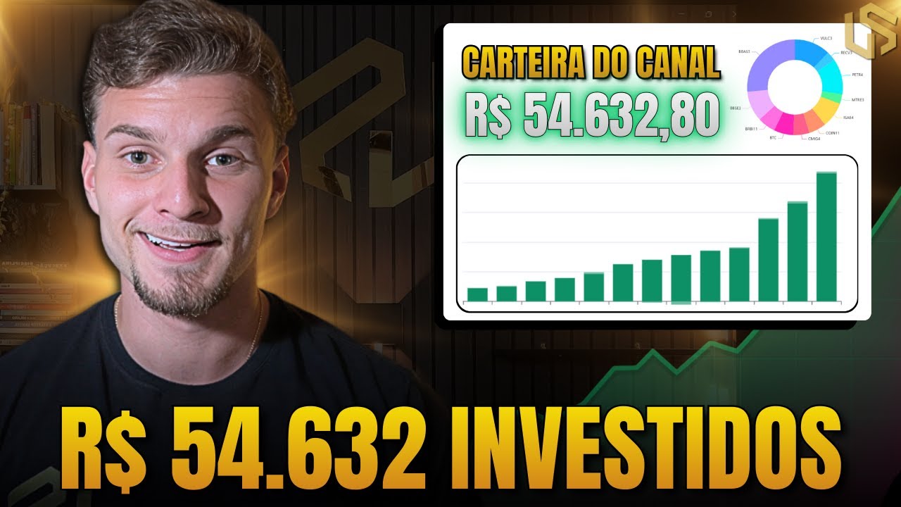 Quanto rendeu R$ 54.000 investidos, em dividendos e valorização?