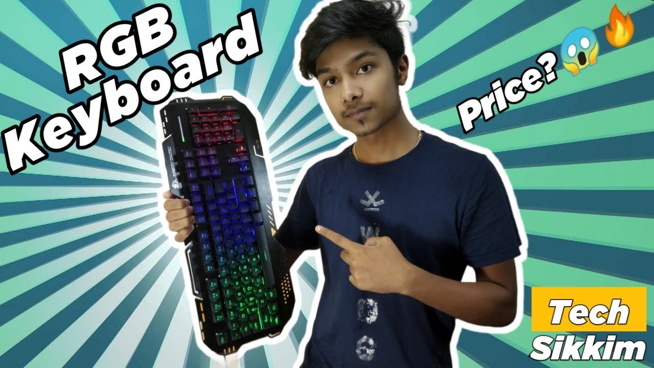 RGB Gaming Keyboard | Nepali Tech | Unboxing | Tech Sikkim #Nepali Unboxing