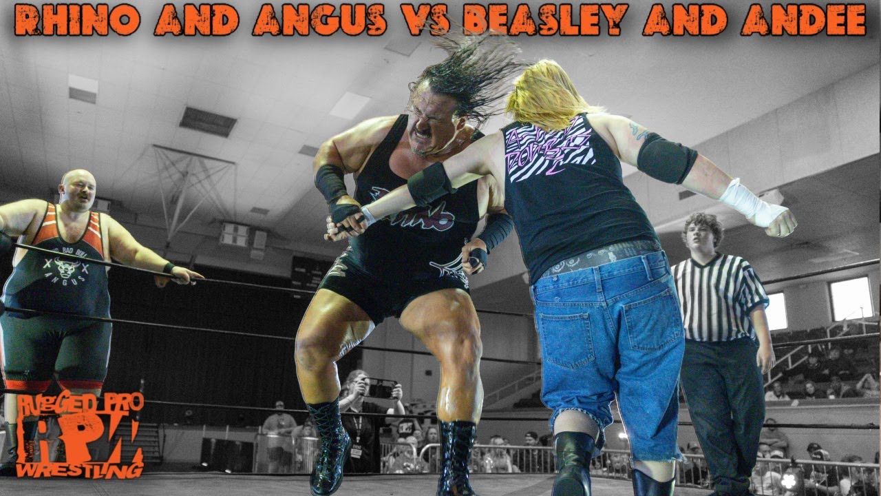 WWE Legend Rhino & Angus Keyser vs Andee & Big Beasley | Falls City Slam 2