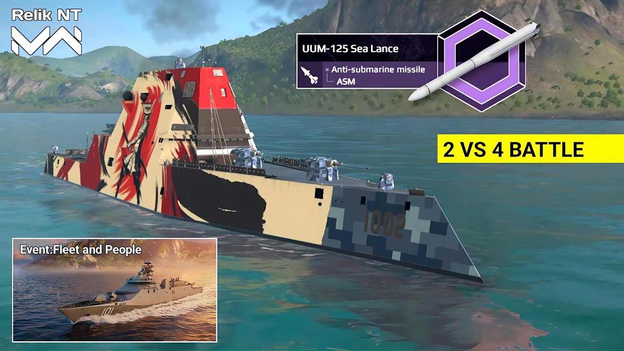 UUM-125 Sea Lance - Upcoming Fleet and People Event Missile - Modern Warships 