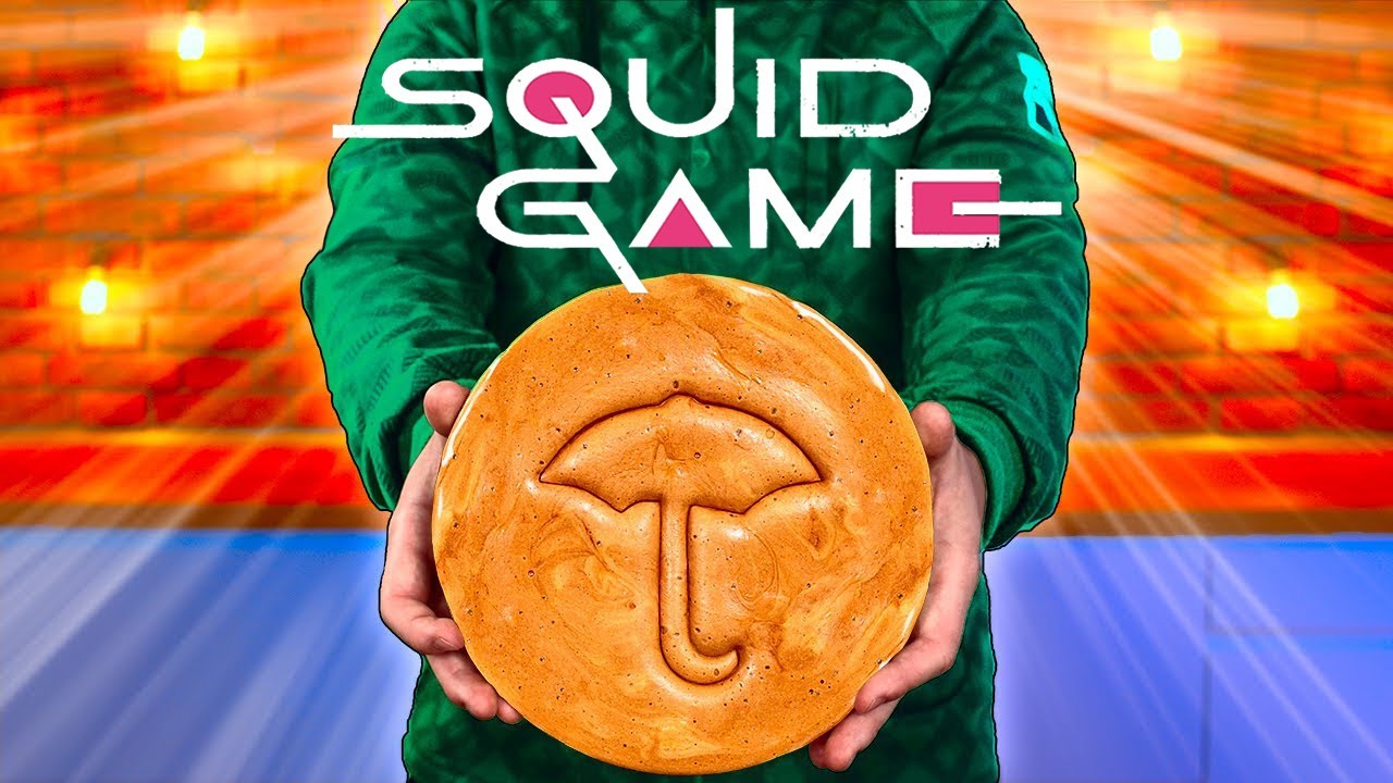 Repetir comida de pel&iacute;culas | El Juego del Calamar Panal de azucar | S&aacute;ndwich Mega por VANZAI