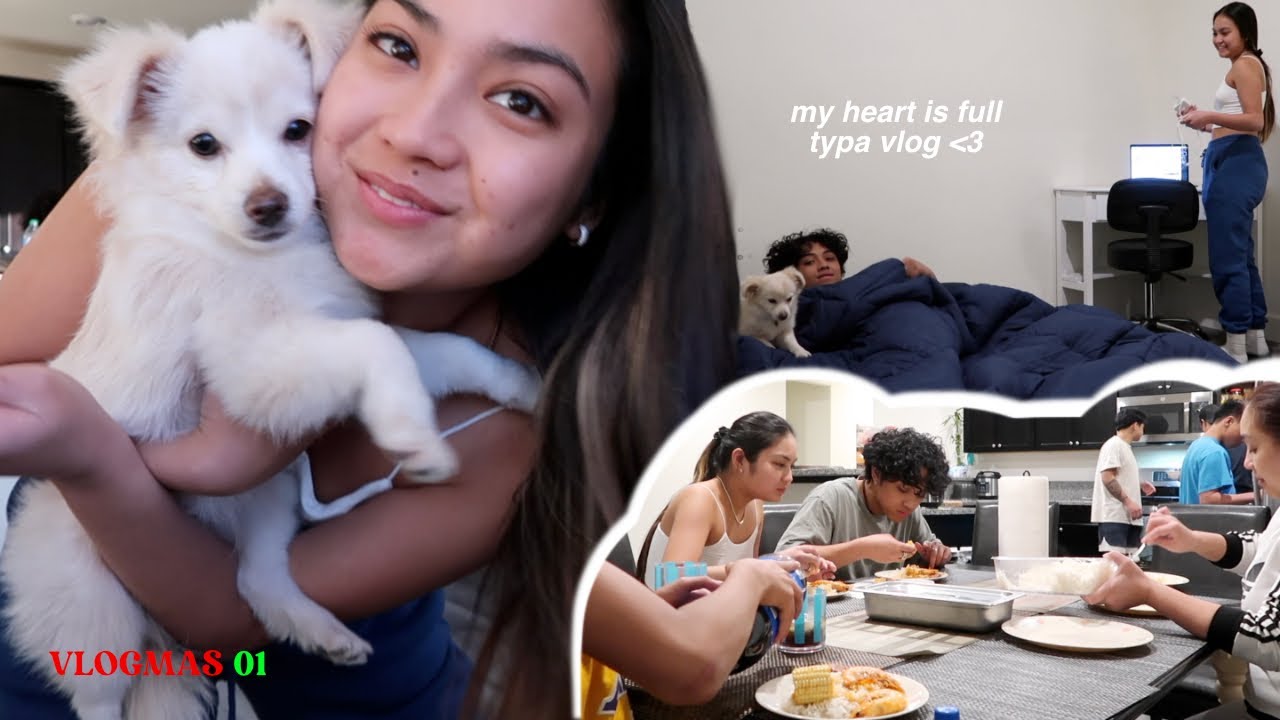 VLOGMAS 01🎄: what a happy day looks like to me .. 🤍