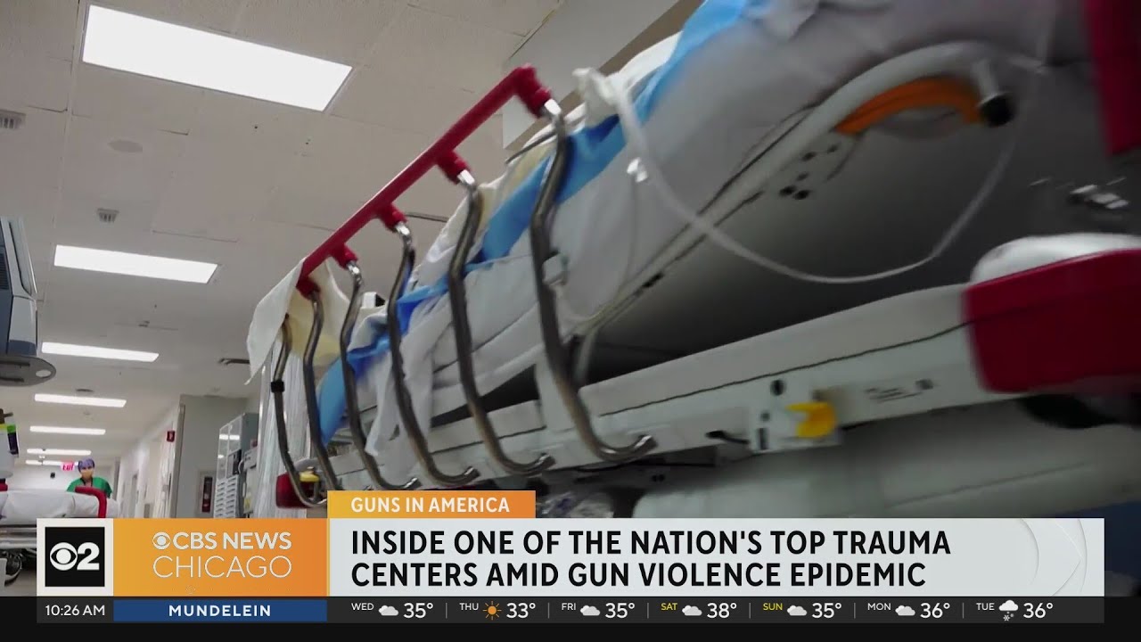 Inside one of the nation's top trauma centers amid gun violence epidemic